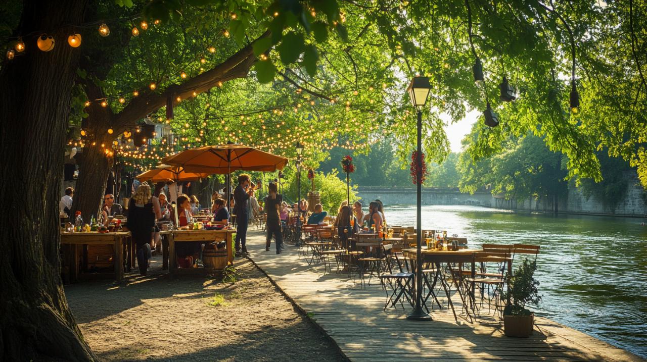 Guinguettes en Sarthe: 7 terrazas imprescindibles con vistas al río para tus vacaciones de temporada